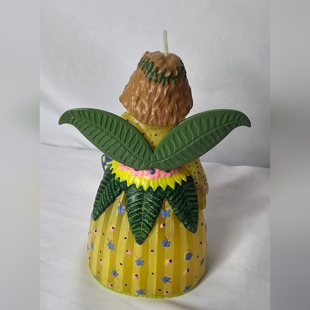Debbie Mumm Botanical Garden Fairy Candle 2002 Boston Warehouse Figural New Tag - Picture 3 of 11